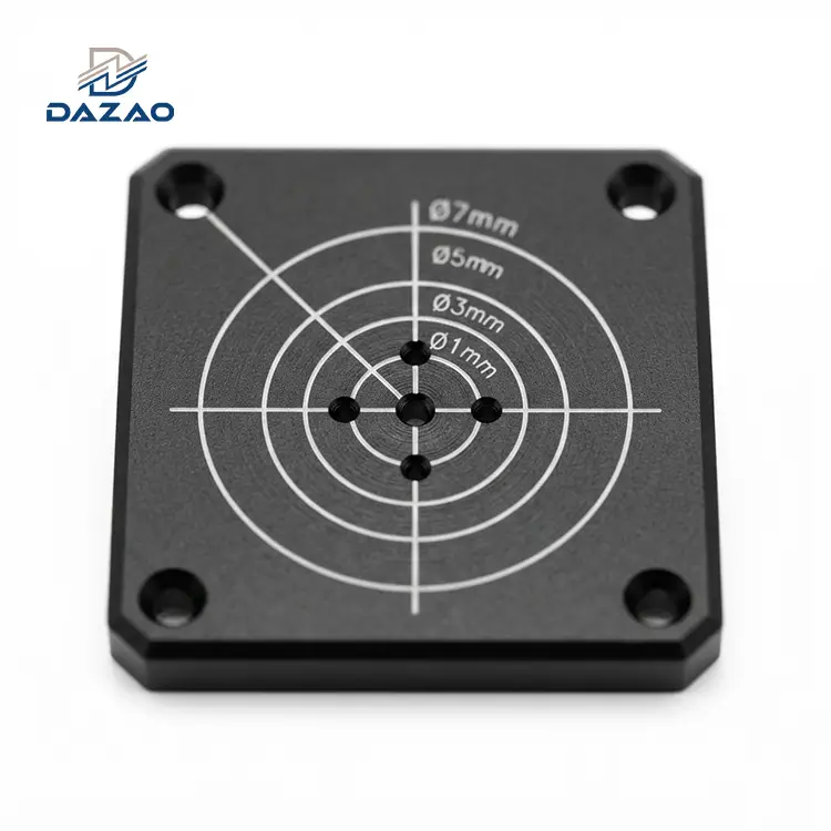Solid Aluminum Laser Alignment Plate Solid Aluminum Laser Alignment Plate